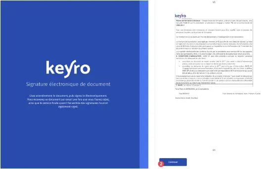 Contrat de préstation