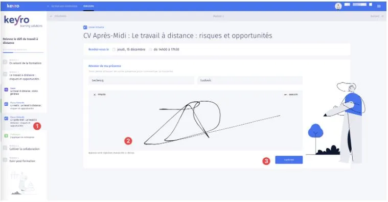 Image de la partie signature stagiaire 